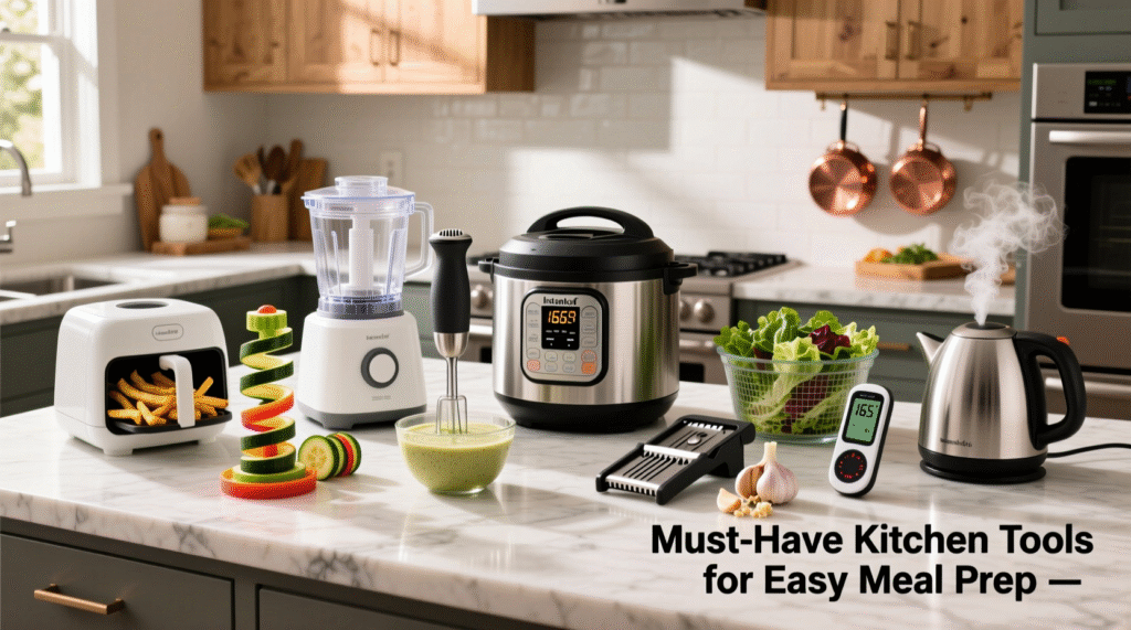Top 10 Must-Have Kitchen Gadgets for Easy Meal Prep