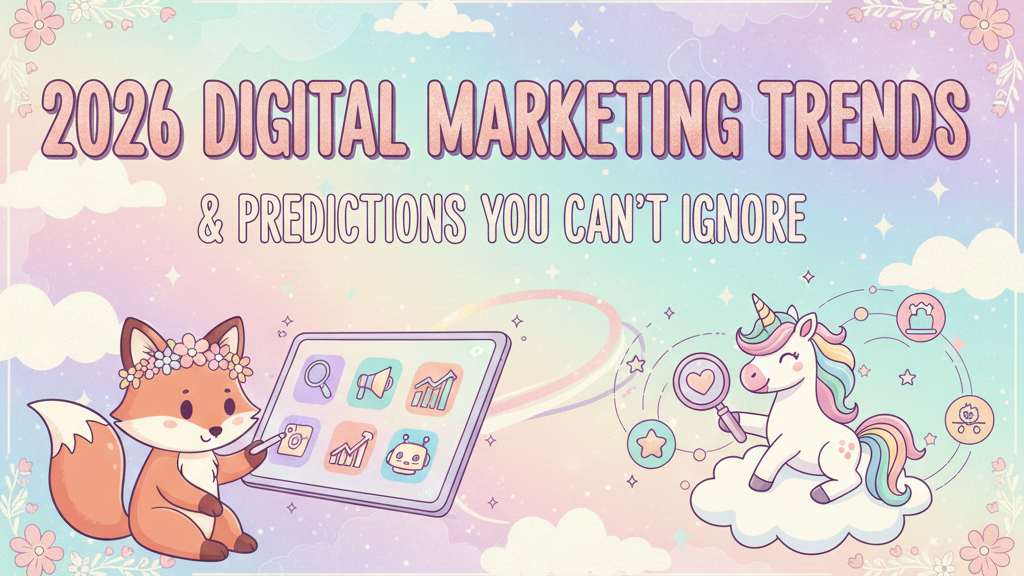 2026 Digital Marketing Trends & Predictions You Can’t Ignore
