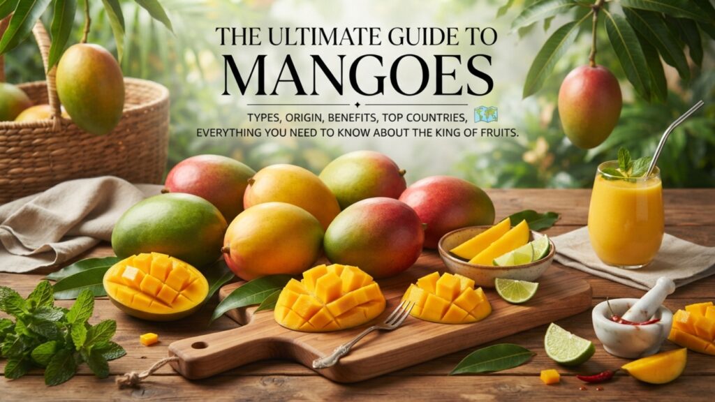The Ultimate Guide to Mangoes: Types, Origin, Benefits, Top Countries & More