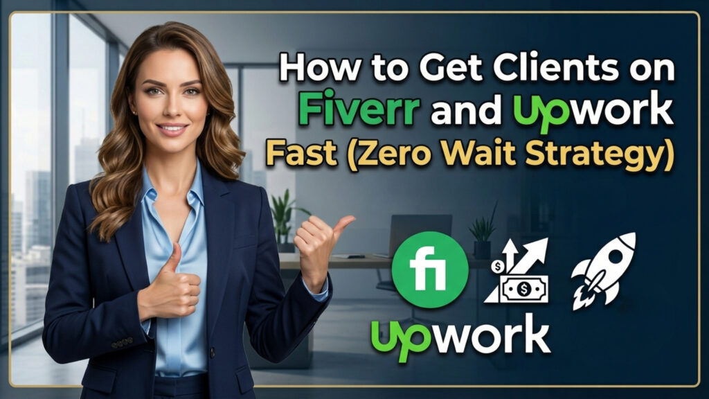 How to Get Clients on Fiverr and Upwork Fast (Zero Wait Strategy)