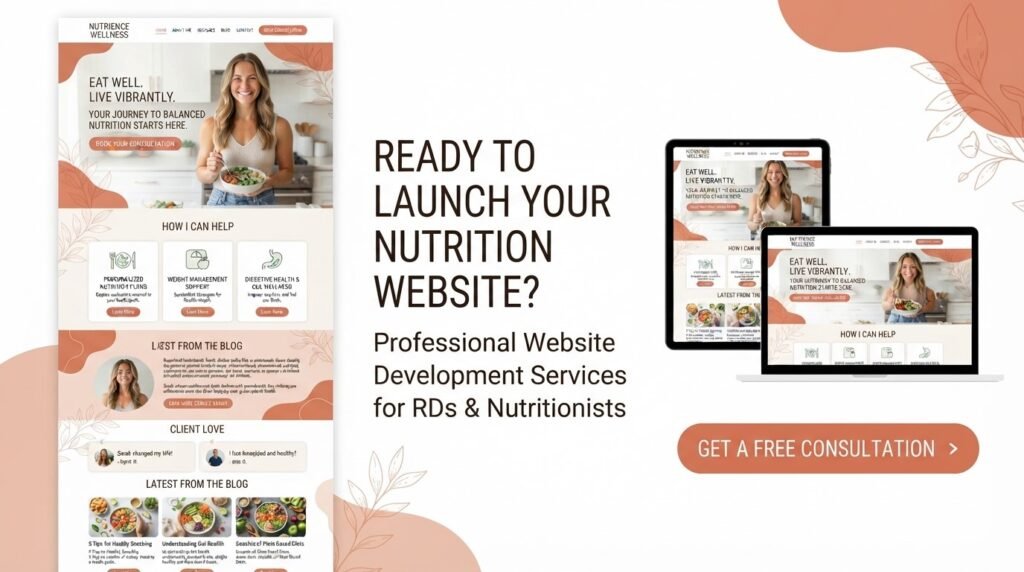 Websites for Nutritionists: The Complete Guide to Building a Professional Nutritionist Website