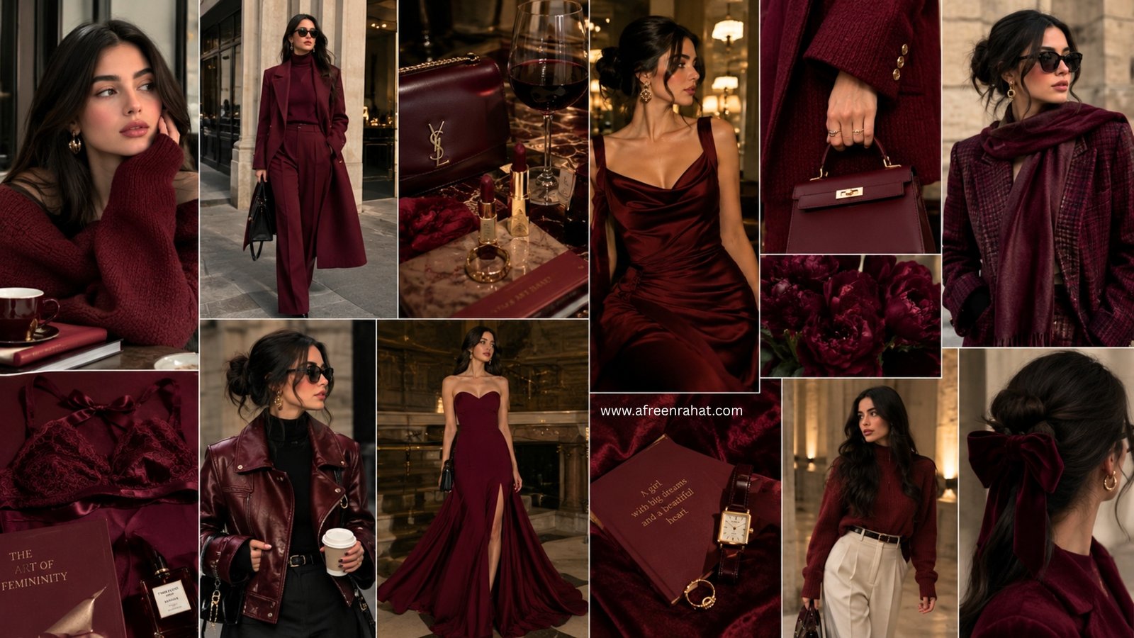 How to Master Burgundy Fashion Aesthetics